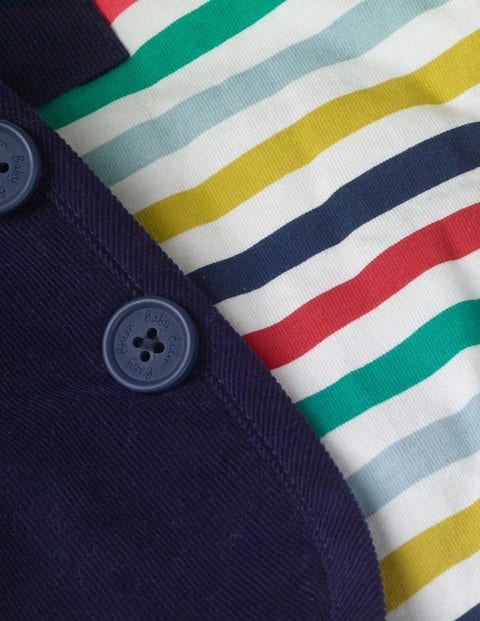 Appliqué Cord Jacket - Beacon Blue Sausage Dog Appliqué Cord Jacket - Beacon Blue Sausage Dog
