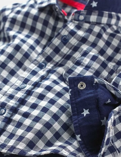 Woven Shirt - Beacon Blue Gingham Woven Shirt - Beacon Blue Gingham