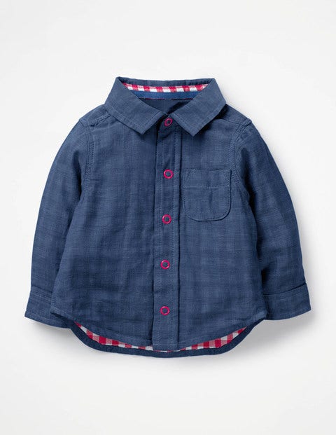 Woven Shirt - Chambray Blue Woven Shirt - Chambray Blue