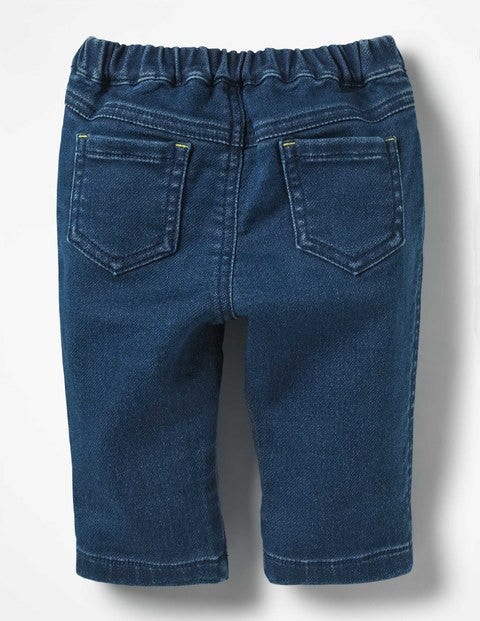 Jersey Denim Jeans - Denim Blue Jersey Denim Jeans - Denim Blue
