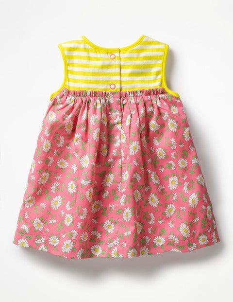 Jersey Woven Dress - Vintage Daisy Jersey Woven Dress - Vintage Daisy