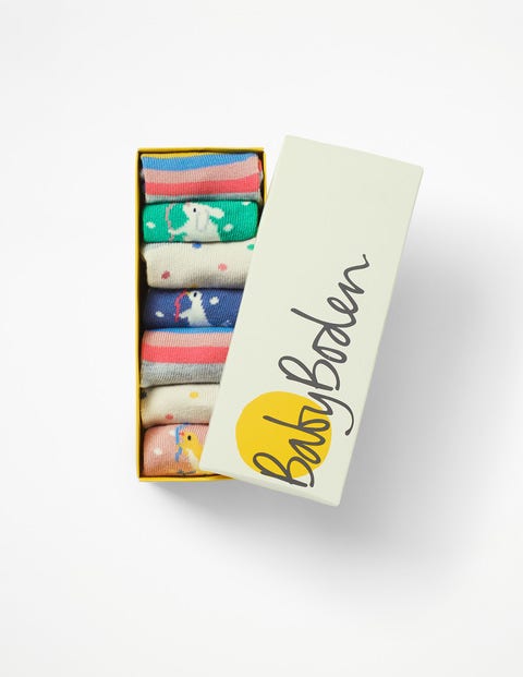 7 Pack Sock Box - Circus 7 Pack Sock Box - Circus