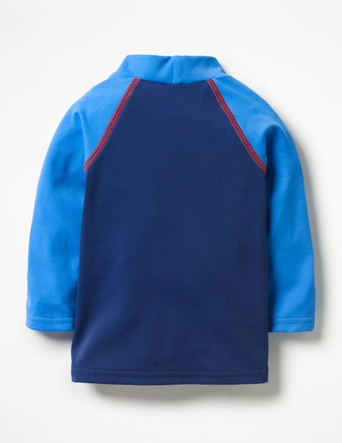 Sea Creature Rash Guard - Deep Sea Blue Shark Sea Creature Rash Guard - Deep Sea Blue Shark