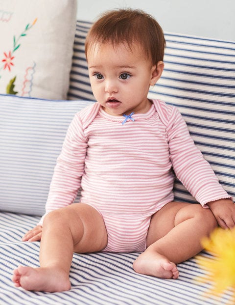 5 Pack Patterned Bodies - Bunnies/Multicoloured Stripes 5 Pack Patterned Bodies - Bunnies/Multicoloured Stripes