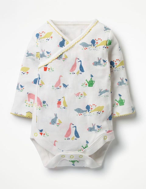 Printed Wrap Body - Farmyard Animals Printed Wrap Body - Farmyard Animals