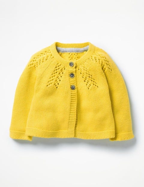 Cosy Cardigan - Sweetcorn Yellow Cosy Cardigan - Sweetcorn Yellow