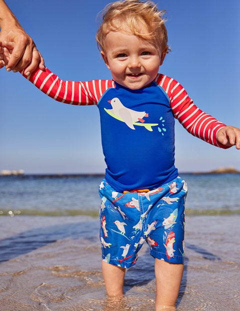 Sea Creature Rash Vest - Orion Surfer Duck Sea Creature Rash Vest - Orion Surfer Duck