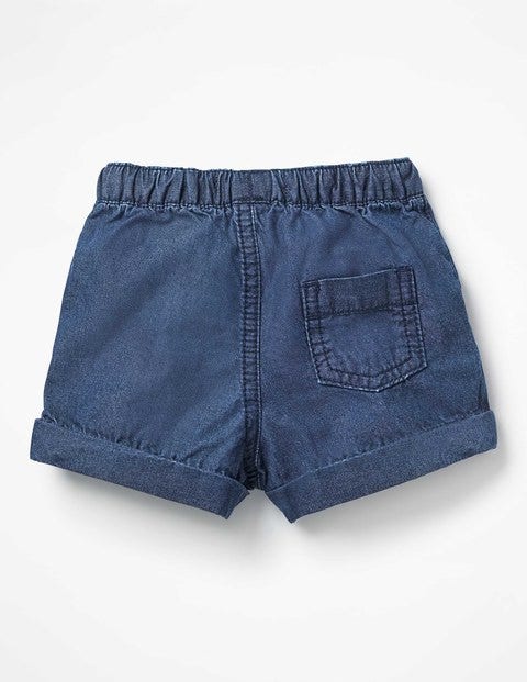 Woven Explorer Shorts - Chambray Woven Explorer Shorts - Chambray