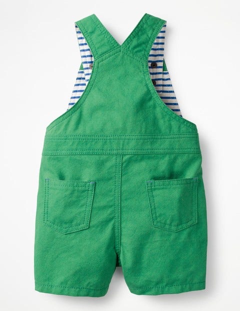 Fun Woven Dungarees - Astro Green Fun Woven Dungarees - Astro Green