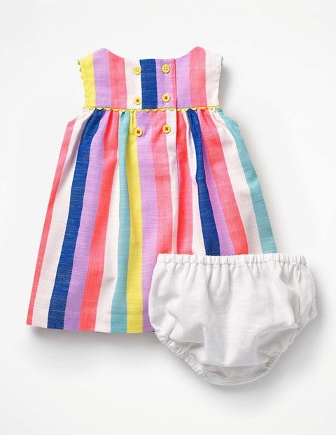 Rainbow Sailor Dress - Candy Stripe Rainbow Sailor Dress - Candy Stripe