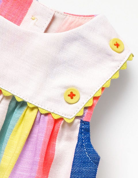 Rainbow Sailor Dress - Candy Stripe Rainbow Sailor Dress - Candy Stripe