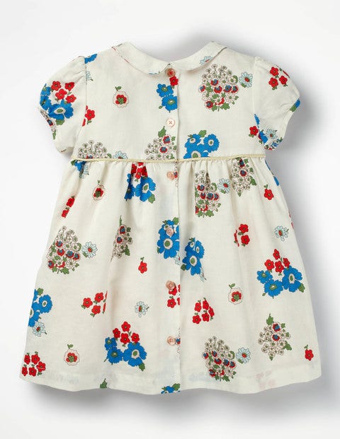 Printed Occasion Dress - Multi Baby Vintage Posey Printed Occasion Dress - Multi Baby Vintage Posey