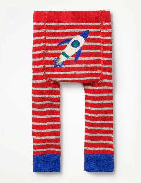Knitted Leggings - Salsa Red/Grey Marl Knitted Leggings - Salsa Red/Grey Marl