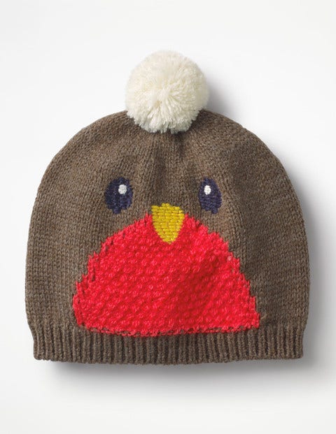 Festive Hat - Brown Marl Festive Hat - Brown Marl