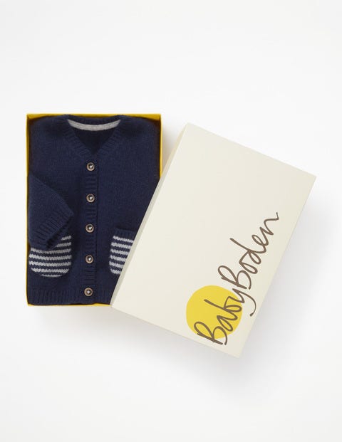 Pocket Cashmere Cardigan - Beacon Blue Pocket Cashmere Cardigan - Beacon Blue