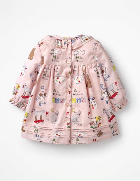 Nostalgic Pleated Dress - Multi ABC Nostalgic Pleated Dress - Multi ABC