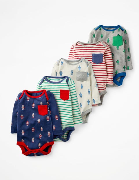 5 Pack Pocket Bodies - Robot Pack 5 Pack Pocket Bodies - Robot Pack