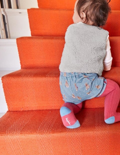 Pretty Woven Bloomers - Boathouse Blue Baby Bears Pretty Woven Bloomers - Boathouse Blue Baby Bears