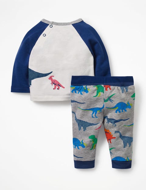 Fun Appliqué Play Set - Ecru Dinosaurs Fun Appliqué Play Set - Ecru Dinosaurs