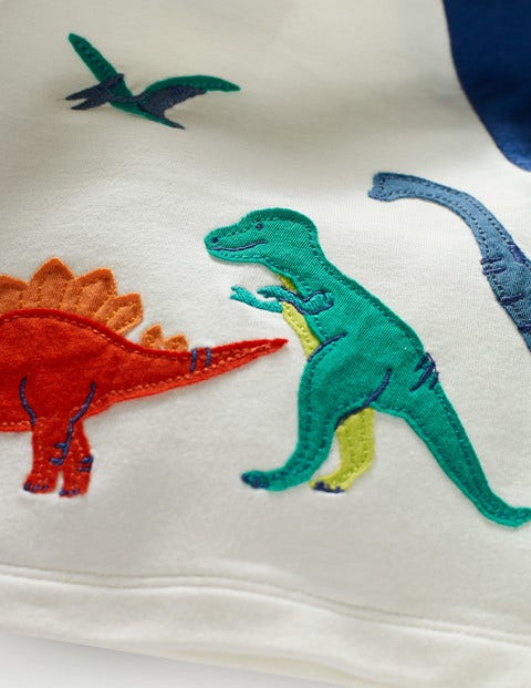 Fun Appliqué Play Set - Ecru Dinosaurs Fun Appliqué Play Set - Ecru Dinosaurs