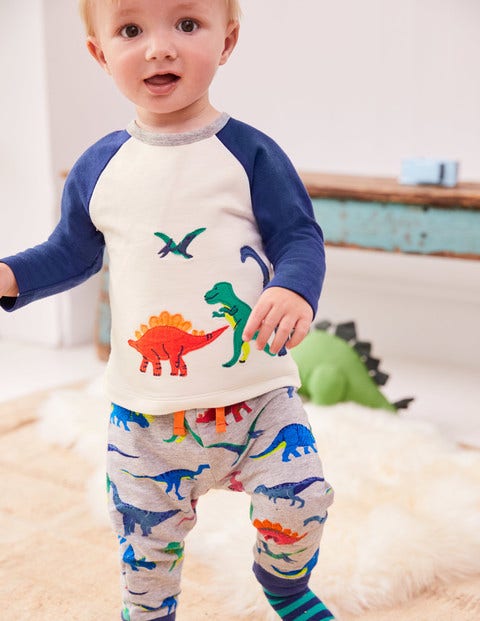 Fun Appliqué Play Set - Ecru Dinosaurs Fun Appliqué Play Set - Ecru Dinosaurs