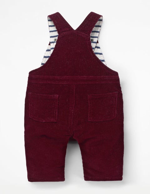 Classic Cord Overalls - Burgundy Red Classic Cord Overalls - Burgundy Red