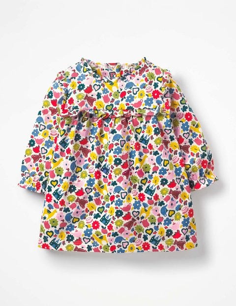Printed Jersey Dress - Multi Tiny Toys Printed Jersey Dress - Multi Tiny Toys