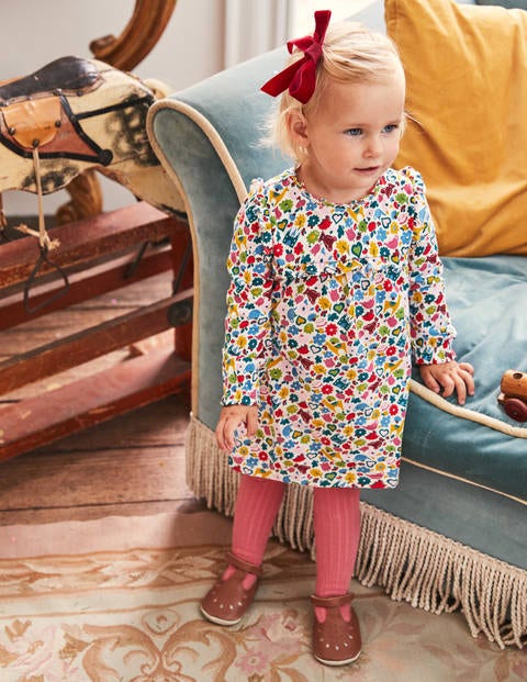 Printed Jersey Dress - Multi Tiny Toys Printed Jersey Dress - Multi Tiny Toys