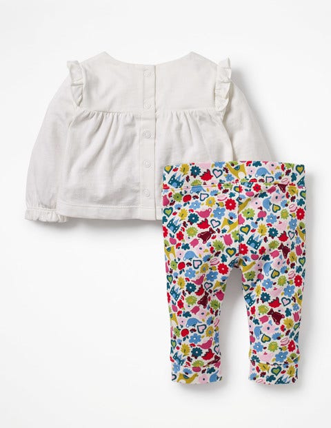 Printed Jersey Play Set - Multi Tiny Toys Embroidery Printed Jersey Play Set - Multi Tiny Toys Embroidery