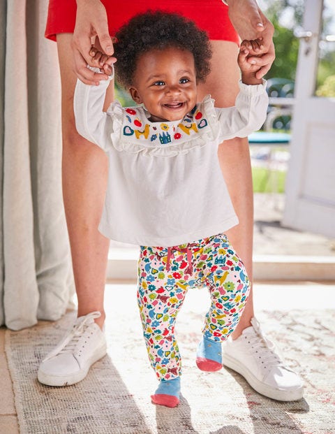 Printed Jersey Play Set - Multi Tiny Toys Embroidery Printed Jersey Play Set - Multi Tiny Toys Embroidery