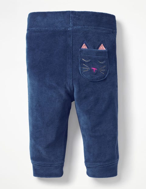 Pantalon En Velours Pocket Pet - Chat bleu tribord Pantalon En Velours Pocket Pet - Chat bleu tribord
