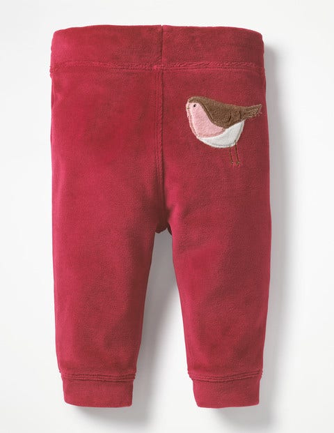 Pocket Pet Velour Pants - Bramble Red Robin Pocket Pet Velour Pants - Bramble Red Robin