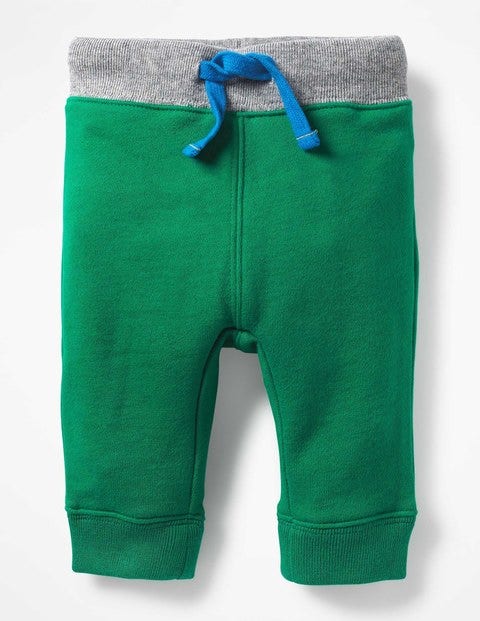 Novelty Appliqué Trousers - Watercress Green Robots Novelty Appliqué Trousers - Watercress Green Robots
