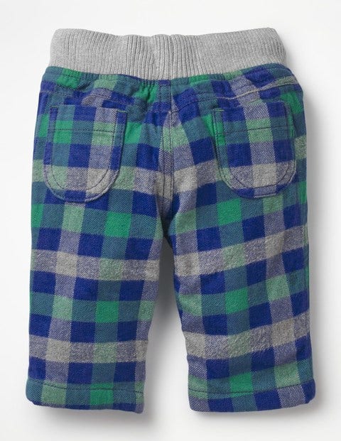 Cosy Checked Trousers - Orion Blue/Wild Green Check Cosy Checked Trousers - Orion Blue/Wild Green Check