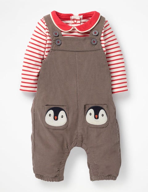 Pocket Pet Overall Set - Rhino Grey Pocket Pet Overall Set - Rhino Grey