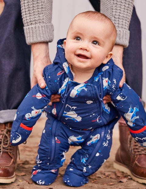 Space Robots Snowsuit - Beacon Blue Space Robots Space Robots Snowsuit - Beacon Blue Space Robots