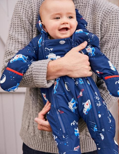 Space Robots Snowsuit - Beacon Blue Space Robots Space Robots Snowsuit - Beacon Blue Space Robots