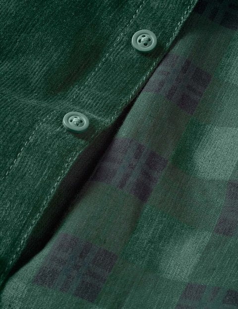 Corduroy Shirt - Mountain Forest Green Corduroy Shirt - Mountain Forest Green