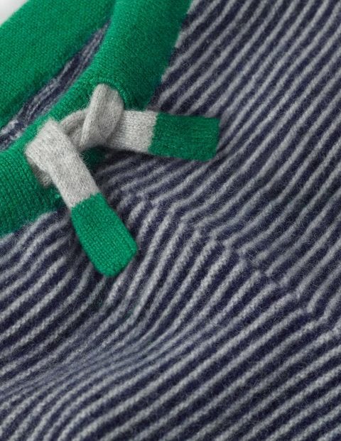 Cashmere Pants - Beacon Blue/Grey Marl Cashmere Pants - Beacon Blue/Grey Marl