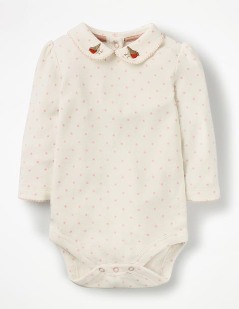 Pretty Collared Body - Provence Dusty Pink Spot Pretty Collared Body - Provence Dusty Pink Spot