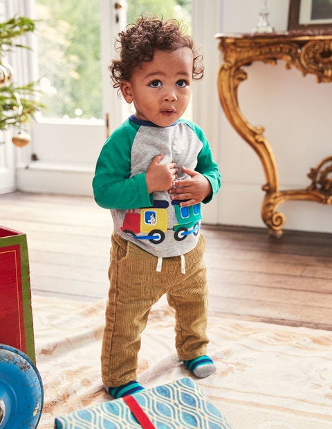 Colourful Cord Trousers - Teddy Bear Brown Colourful Cord Trousers - Teddy Bear Brown