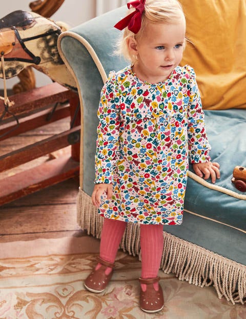 Printed Jersey Dress - Multi Tiny Toys Printed Jersey Dress - Multi Tiny Toys