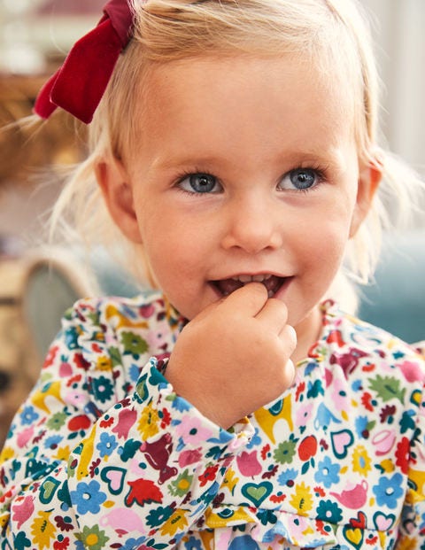 Printed Jersey Dress - Multi Tiny Toys Printed Jersey Dress - Multi Tiny Toys