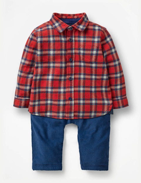 Cosy Woven Play Set - Polish Red Check Cosy Woven Play Set - Polish Red Check