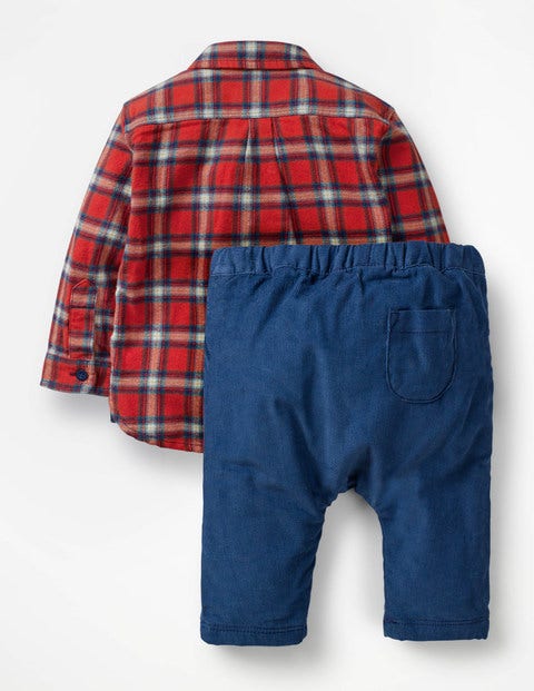 Cosy Woven Play Set - Polish Red Check Cosy Woven Play Set - Polish Red Check
