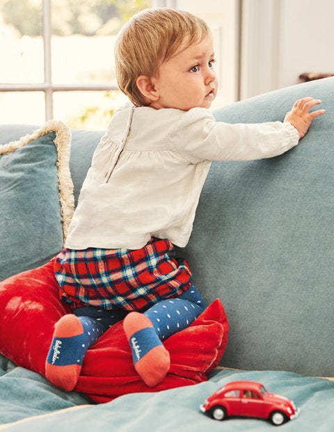 Festive Woven Play Set - Ecru Robins Festive Woven Play Set - Ecru Robins