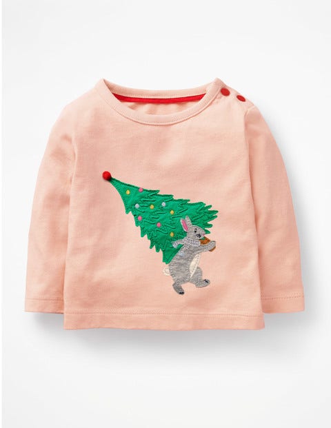 Festive Tree T-Shirt - Provence Dusty Pink Tree Festive Tree T-Shirt - Provence Dusty Pink Tree