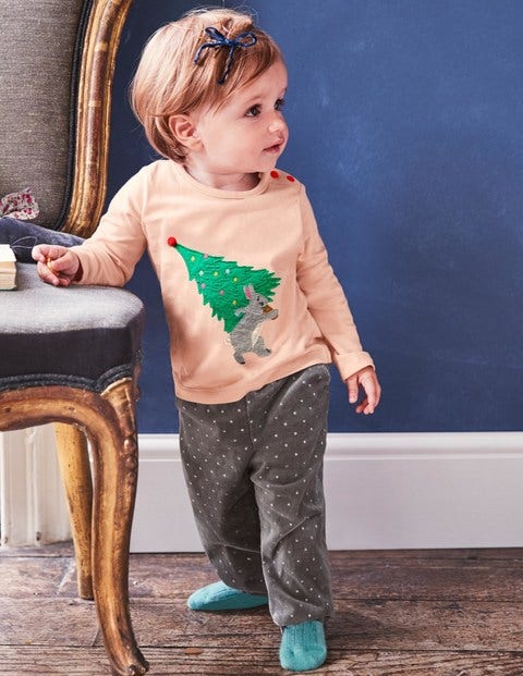 Festive Tree T-Shirt - Provence Dusty Pink Tree Festive Tree T-Shirt - Provence Dusty Pink Tree