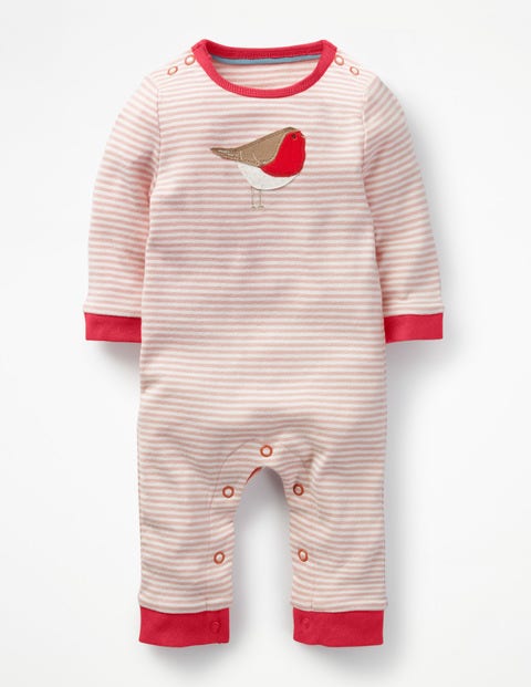 Robin Jersey Romper - Provence Dusty Pink/Ecru Robin Robin Jersey Romper - Provence Dusty Pink/Ecru Robin