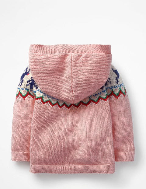 Reindeer Fair Isle Jumper - Vintage Pink Reindeer Reindeer Fair Isle Jumper - Vintage Pink Reindeer